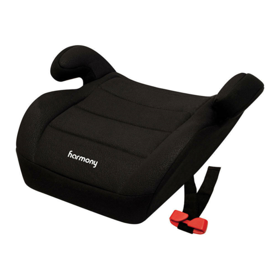 Harmony Car Seat Manuals