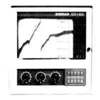Simrad ED162 Operator's Manual