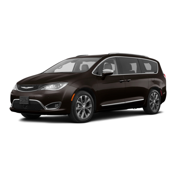 Chrysler PACIFICA 2017 Owner's Manual