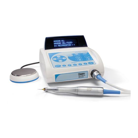 DENTSPLY PROMARK Quick Reference Manual