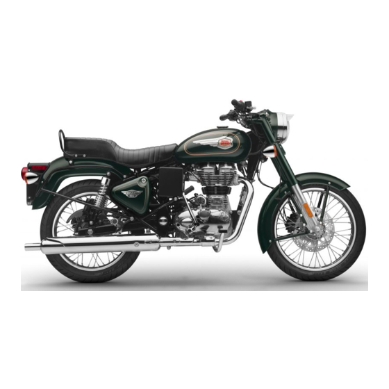 Bullet 350 efi on sale black forest green