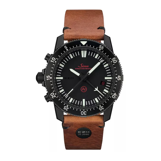 Sinn EZM 1.1 Manual