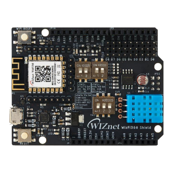 Wiznet WizFi360 At Instruction Set