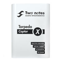 Two notes Audio Engineering Torpedo Captor X User Manual