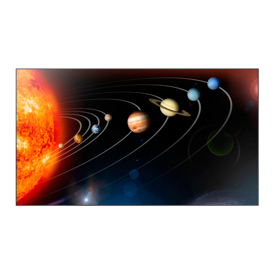 Samsung UD55D Quick Setup Manual