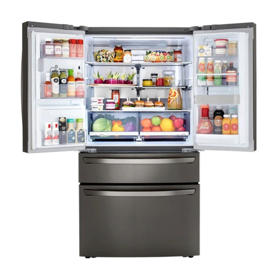 User Manuals: LG LM85SXD French Door Refrigerator