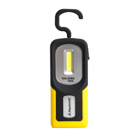 Mactronic Dura Tool PWL0011 Quick Start Manual