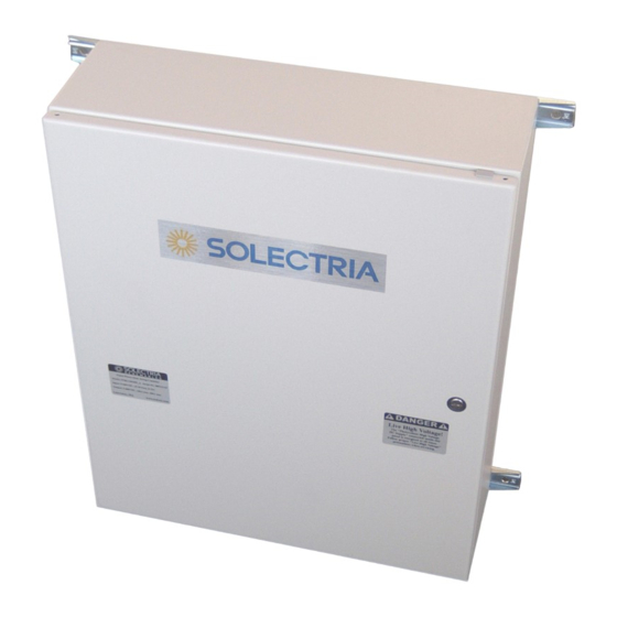 Solectria Renewables STRCOM 10X A Series Manuals