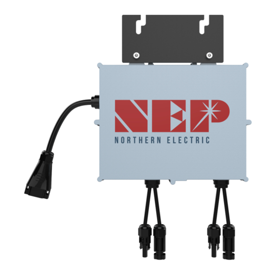 NEP BDM-800 Installation And Operation Manual