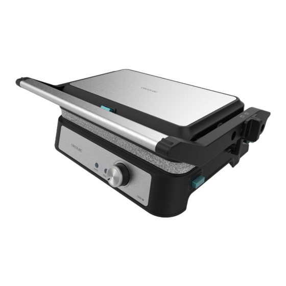 cecotec ROCK'N GRILL 1500 TAKE&CLEAN STONE Instruction Manual