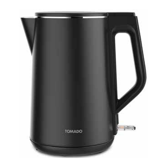 tomado TWK1708B Instruction Manual