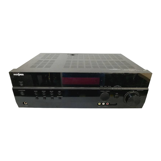Insignia NS-AV511 Quick Setup Manual