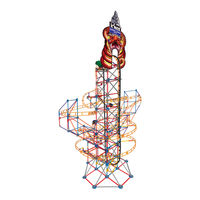 K'Nex Serpent's spiral coaster Instructions For Use Manual