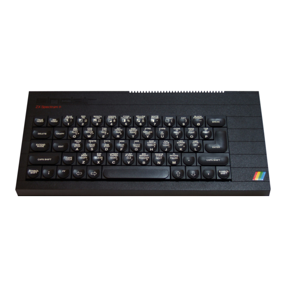 Sinclair ZX SPECTRUM+ User Manual