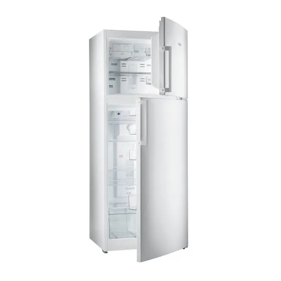 Gorenje nrf7181aw Instruction Booklet