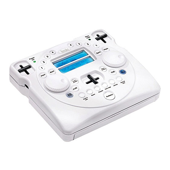 Hercules Mobile DJ MP3 User Manual