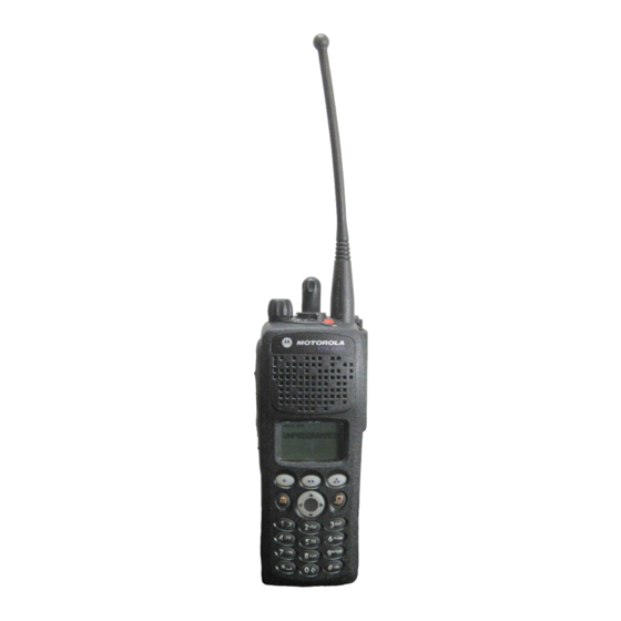 Motorola XTS-2500 User Manual