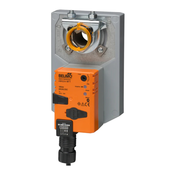 Belimo AMQB24-MFT Quick Start Manual