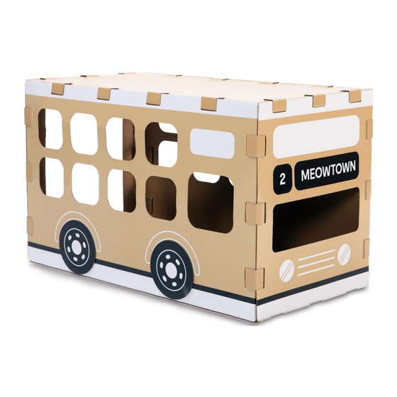 anko Cat Scratcher Bus Quick Start Manual