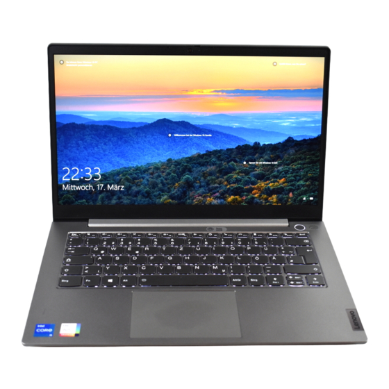 Lenovo ThinkBook 14 G2 ITL User Manual