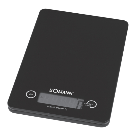 BOMANN KW 1415 CB Instruction Manual
