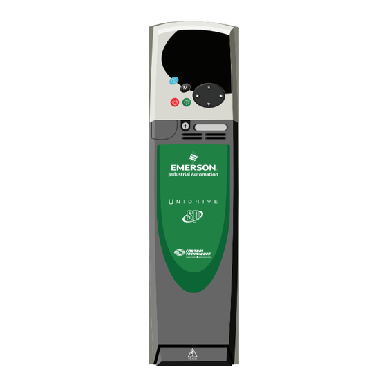 Emerson Control Techniques Safe Torque Off Manuals