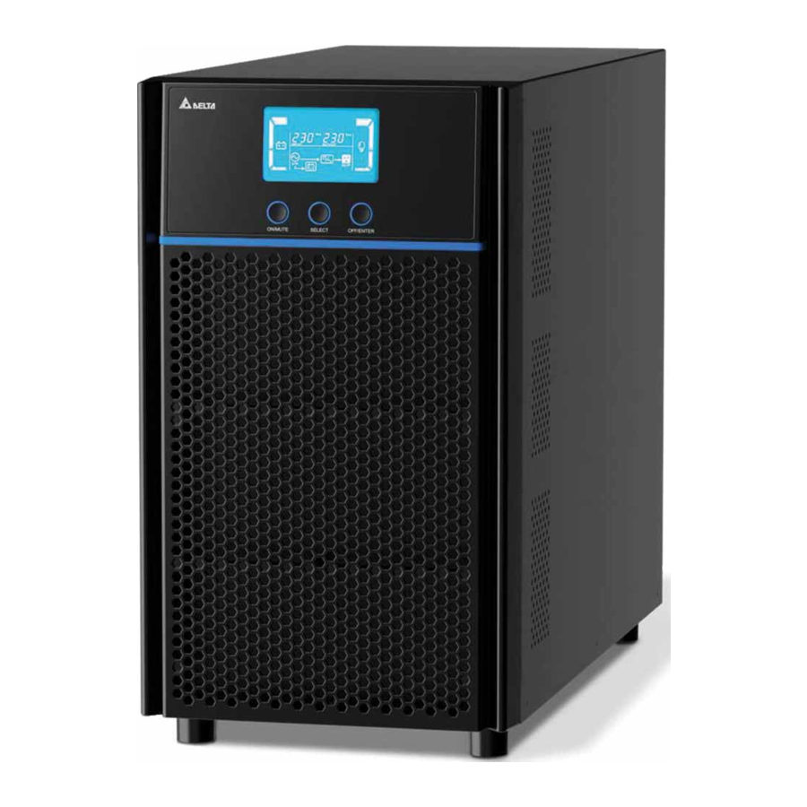 Delta N Gen3 Series, UPA102N2NX0B035, UPA202N2NX0B035, UPA302N2NX0B035, UPA102N2NX0B0BA, UPA302N2NX0B0BA, UPA202N2NX0B0BB Manual