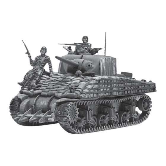 REVELL M4 Sherman Tank (Hedgehog) Assembly Manual