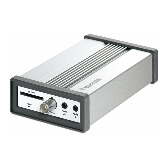 Vivotek VS8102 Quick Installation Manual
