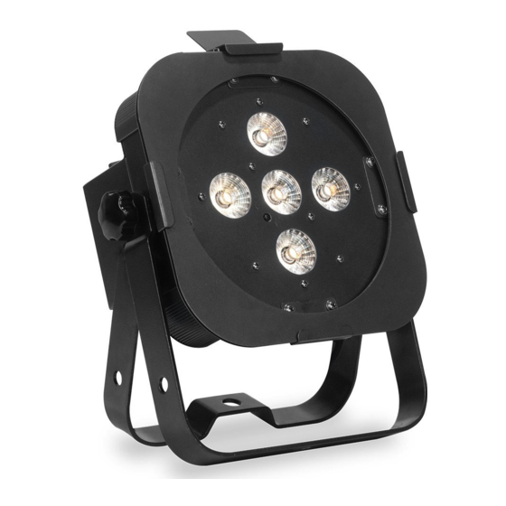 ADJ FLAT PAR TW5 User Instructions