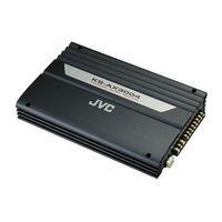 JVC KSAX3002 - Compact Power Amplifier Instructions Manual
