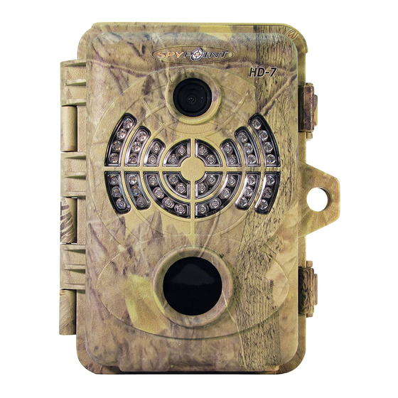 SPYPOINT HD7 USER MANUAL Pdf Download ManualsLib