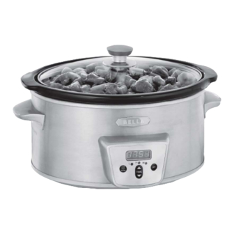 Bella Portable 6.5QT Slow Cooker With Searing Pot