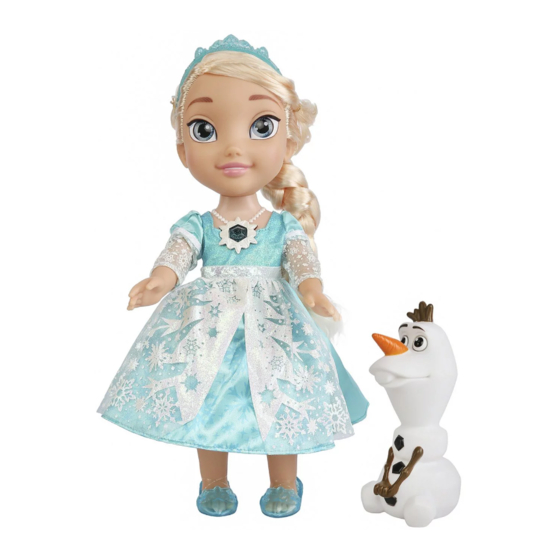 JAKKS PACIFIC SNOW GLOW ELSA INSTRUCTION MANUAL Pdf Download | ManualsLib