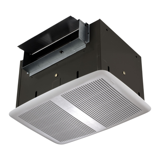 NUTONE QT130 INSTALLATION INSTRUCTIONS MANUAL Pdf Download ManualsLib