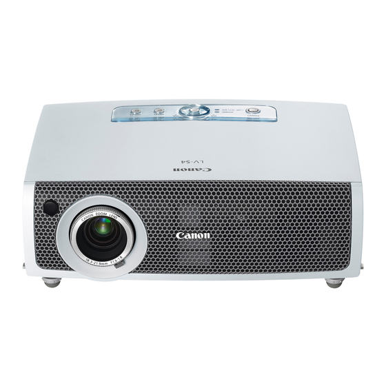 Canon LV-7525 3LCD Projector Specs