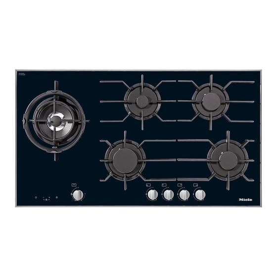 Miele KM 3034 Operating And Installation Instructions