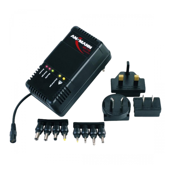 ANSMANN ACS 110 TRAVELLER OPERATING INSTRUCTIONS Pdf Download ManualsLib