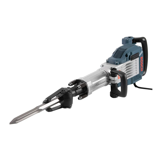 Bosch GSH Professional 16-30 Original Instructions Manual