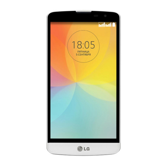 LG L Bello Dual D335 User Manual