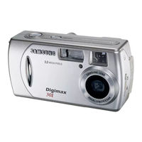 Samsung 301 - Digimax 301 3.2MP Digital Camera User Manual