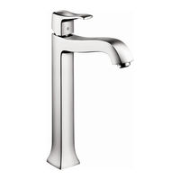 Hans Grohe Metris Classic 31275 Series Instructions For Use/Assembly Instructions