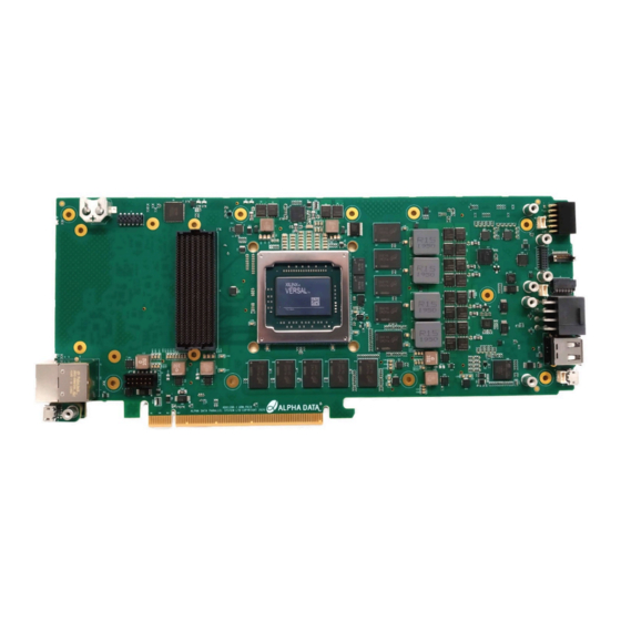 Alpha Data ADM-PA101 User Manual