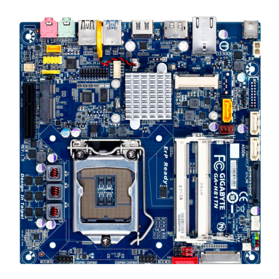 Gigabyte GA-H81TN User Manual