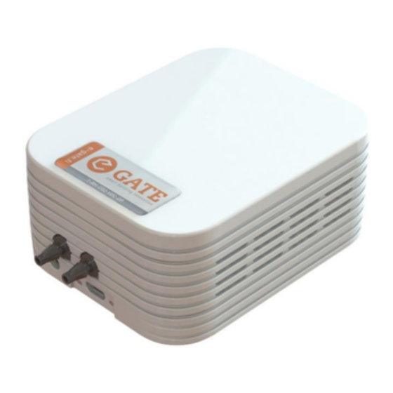 Nokeval eGate-Kombi-LWUS-RHT-CO2-TVOC-Dust40-DP Manual