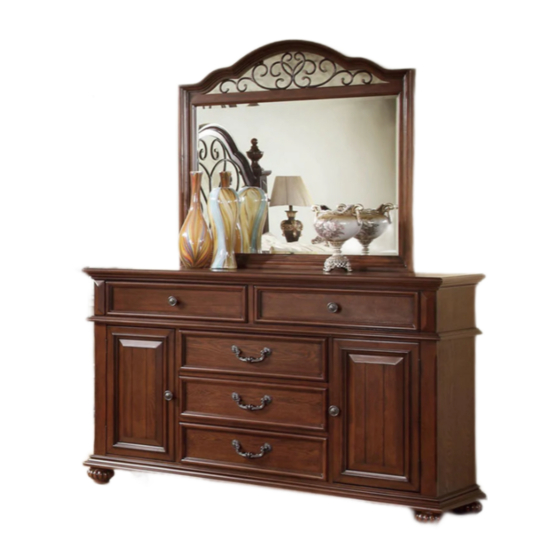 Furniture of America CM7811D Assembly Instructions Manual