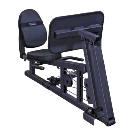 Body Solid GLP2500 Owner's Manual
