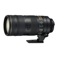 Nikon AF-S NIKKOR 70-200mm f/2.8E FL ED VR User Manual