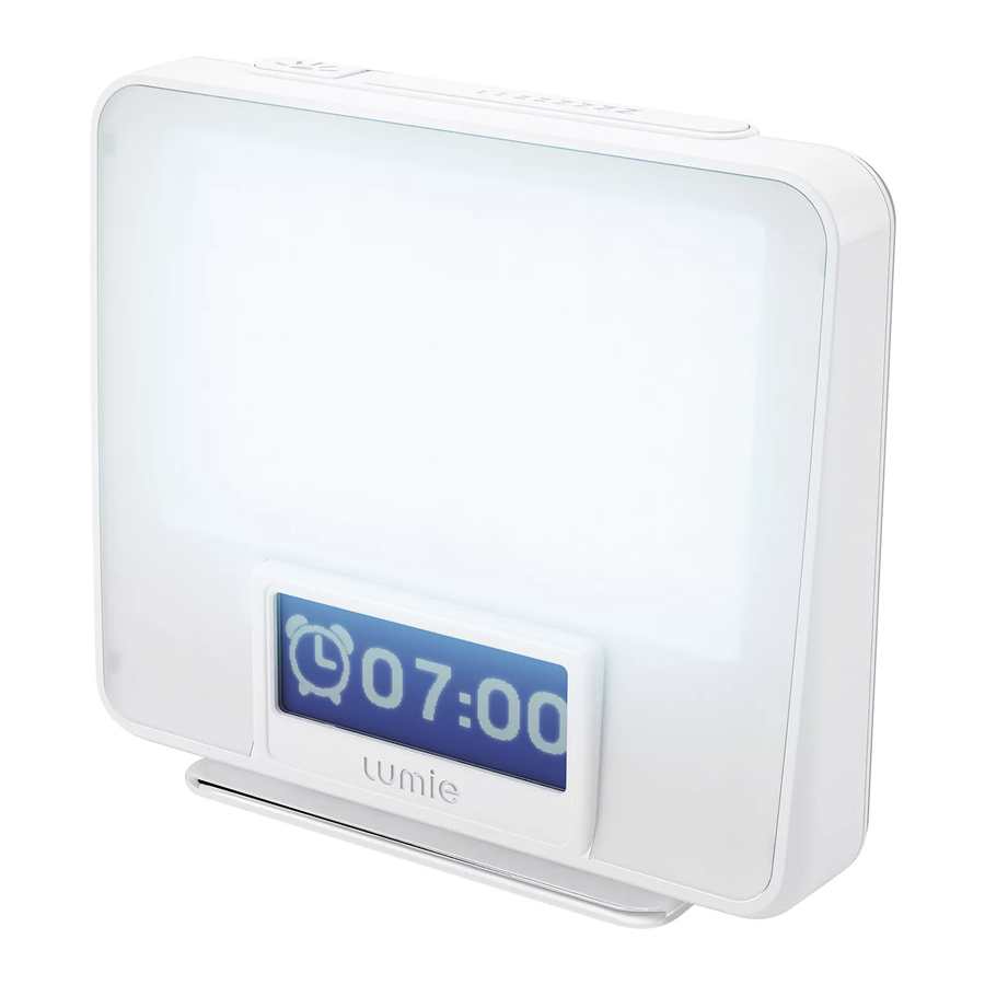 Lumie Zest - SAD & Wake-up Light Manual