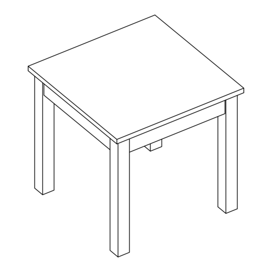 Julian Bowen Limited COX006 Assembly Instructions Manual